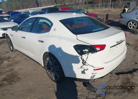 2017 Maserati Ghibli from USA, damaged, VIN ZAM57XSL7H1230024